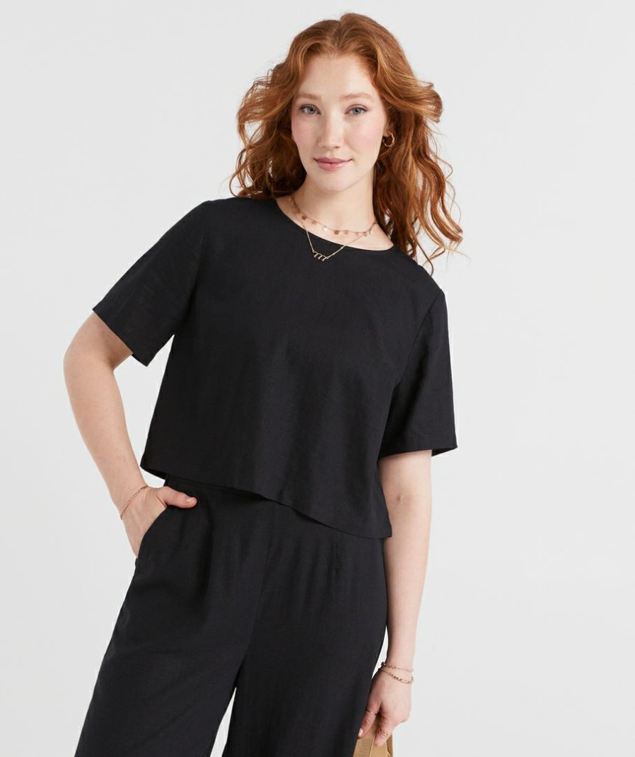 Clothing Sportsgirl  | The European Linen Blend Tee